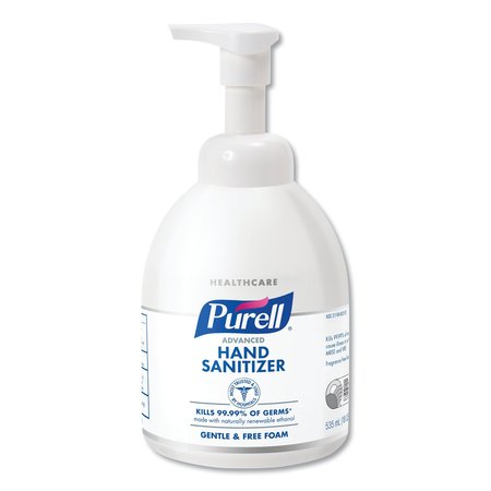 PURELL Green Certified Advanced Instant Foam Hand Sanitizer, 535 ml Btl, PK4 5791-04